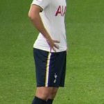 Son playing for Tottenham Hotspur