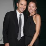 Justin Langer With His Wife