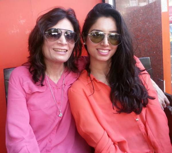 Zainab Abbas With Her Mother