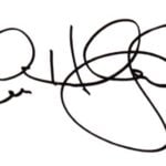 Anne Hathaway signature