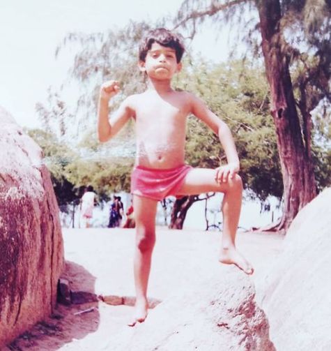 Childhood picture of Baladitya