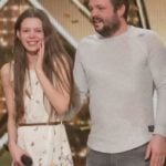 Courtney Hadwin With Her Father