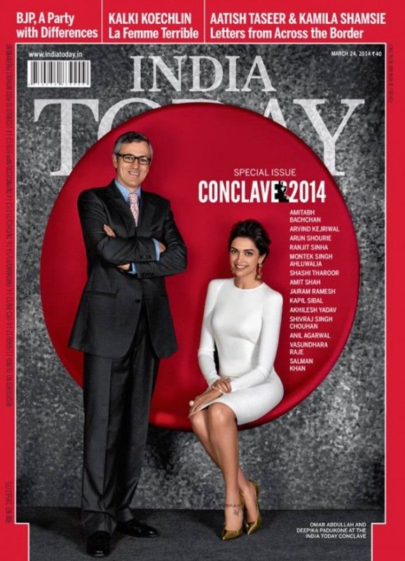 The Dot furniture piece by Lekha Washing on the cover of India Today