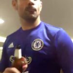 Diego Costa drinking alcohol