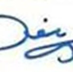 Diego Costa's signature