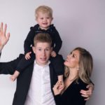 Kevin de Bruyne with his wife Michele Lacroix and son Mason Milian De Bruyne