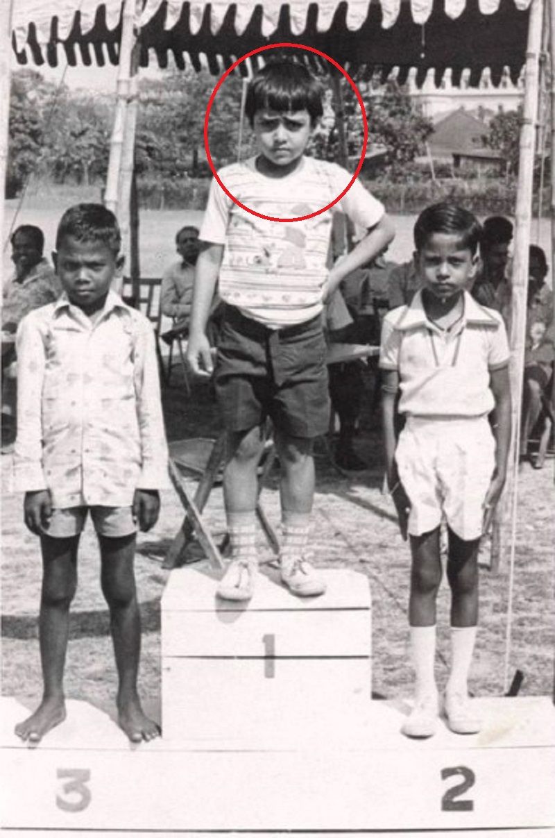 Leander Paes at the age of six