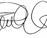 Pamela Anderson Signature