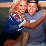 Pamela Anderson with her brother