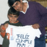 Paulo Dybala with his Father