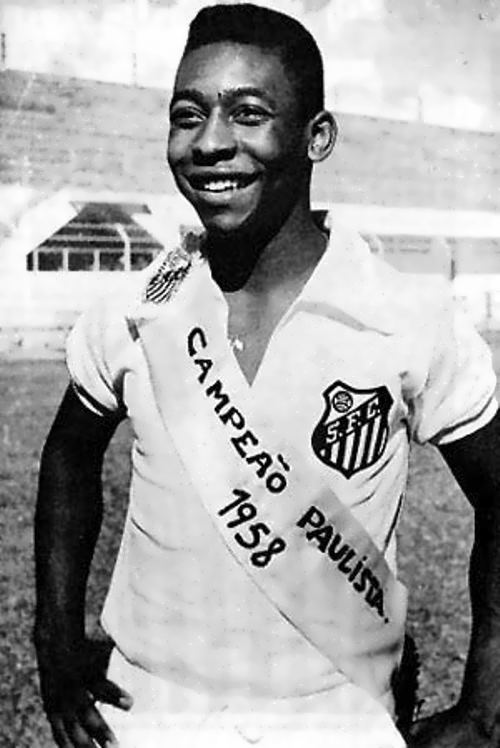 Pele after a successful season in Campeonato Paulista