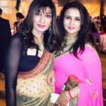 Poonam Dhillon With Her Sister