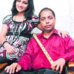 Poorvi Koutish With Her Father