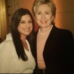 Reshma Saujani With Hillary Clinton