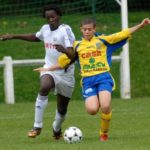 Romelu Lukaku playing for Anderlecht aged 13
