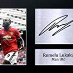 Romelu Lukaku's signature