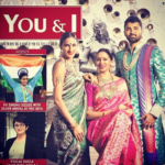Samrat Reddy with his siblings on magazine coverpage