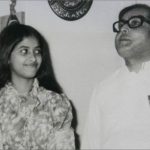 Sharmistha Mukherjee With Pranab Mukherjee (1982)