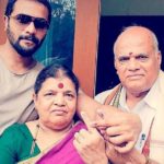 Srimurali with his parents