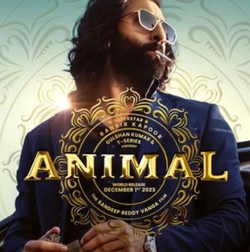 The poster of the 2023 film 'Animal'
