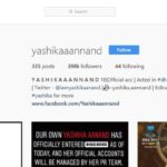 Yashika Anand's Instagram Fan Following