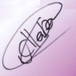 Angelique Kerber's signature