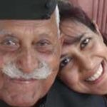Chhavi Rajawat with her grandfather