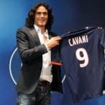 Edinson Cavani signing for PSG