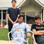 Imran Khan With His Sons