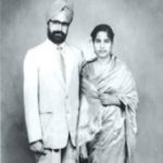 Khushwant Singh with His Wife Kawal Malik