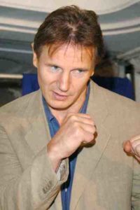 Liam Neeson Boxing