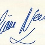 Liam Neeson Signature