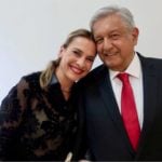 Lopez Obrador With His Second Wife Beatriz Gutiérrez Müller