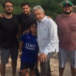 López Obrador With His Sons