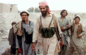 Osama Bin Laden during Soviet Afghan War in 1989