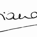 Princess Diana signature