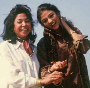 Ritu Kumar with Aishwarya Rai