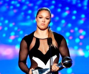 Ronda Rousey Received Best Athlete Award