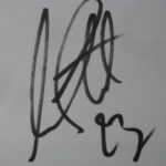 Samuel Umtiti's signature