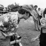 Steven Spielberg with Drew Barrymore as a kid