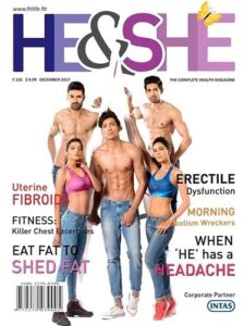 Swati Vatssa on the cover of 'He & She' magazine