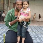 Abhijeet Shinde With His Daughter