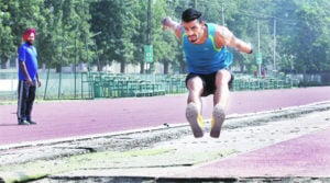 Arpinder Singh training