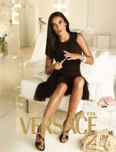 Demi Moore for Versace