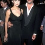 Demi Moore with her husband Bruce Willis