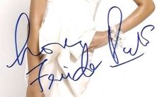Freida Pinto's Autograph