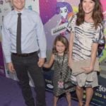 Mark Duplass With His Wife Katie Aselton and Daughter Ora Duplass