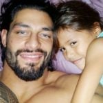 Roman Reigns With His Daughter