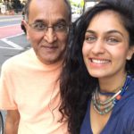 Roshni Devlukia with her Father