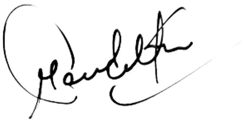 Sachin Tendulkar Signature